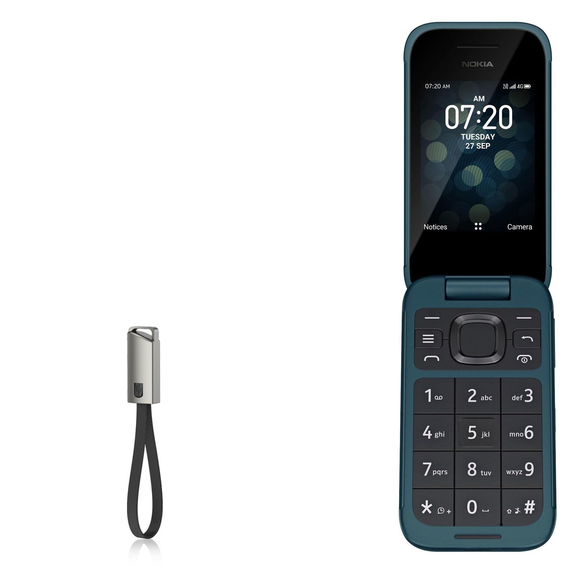 Amazon.com: BoxWave Cable Compatible with Nokia 2780 Flip - USB